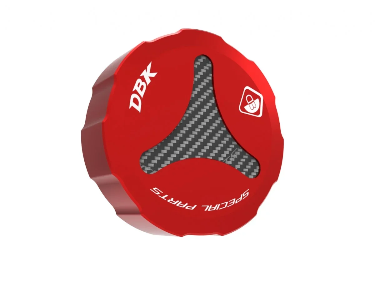 DBK Speacial Parts BMW RED BRAKE FLUID TANK CAP BMW - TLS25A - Image 1