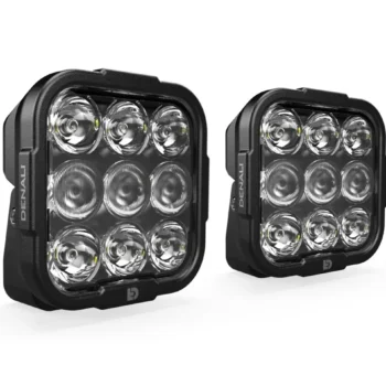 DENALI DL9 Auxiliary LED Lights - White - Lights Only - DNL.DL9.050.W - Image 1