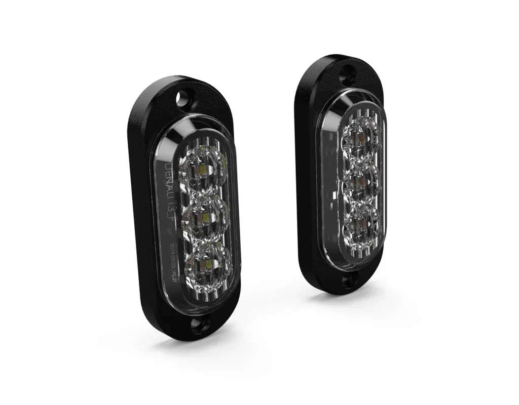 DENALI T3-S Switchback LED Pods - Rear - Indicator/Brake - DNL.T3S.10300 - Image 2
