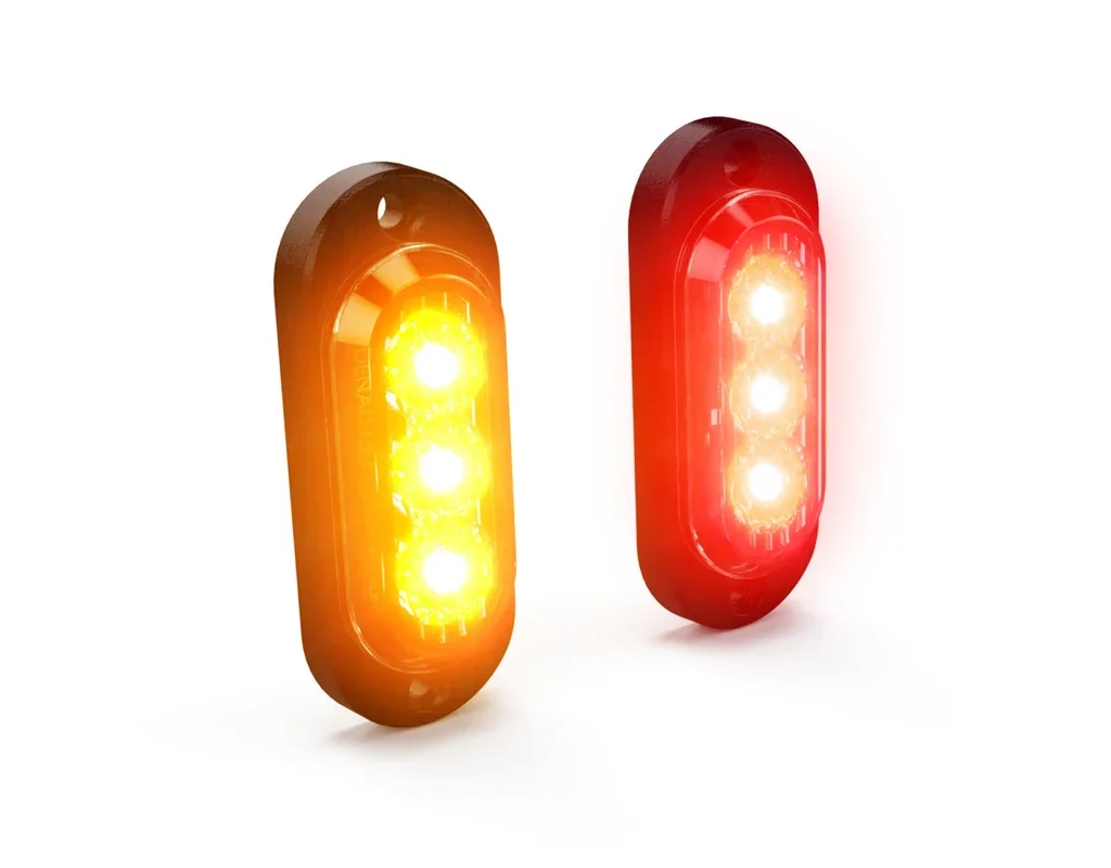 DENALI T3-S Switchback LED Pods - Rear - Indicator/Brake - DNL.T3S.10300 - Image 3