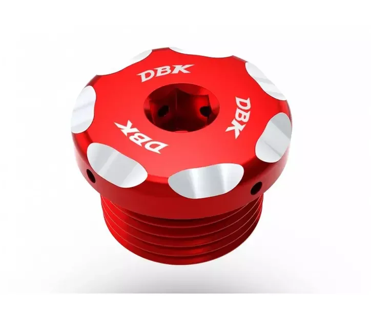 DBK Speacial Parts BMW RED OIL FILLER PLUG - TOO03A - Image 1