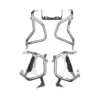 LOBOO Crash Bars for BMW R1300GS | 304 Stainless Steel with Shock-Absorbing Cushion Modules - Image 1