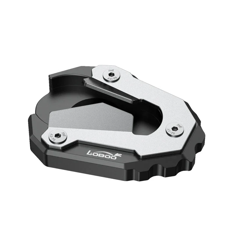 LOBOO Side Stand Extension for Triumph Tiger 900 Rally Pro (2021+) | Off-Road Kickstand Pad - Image 2