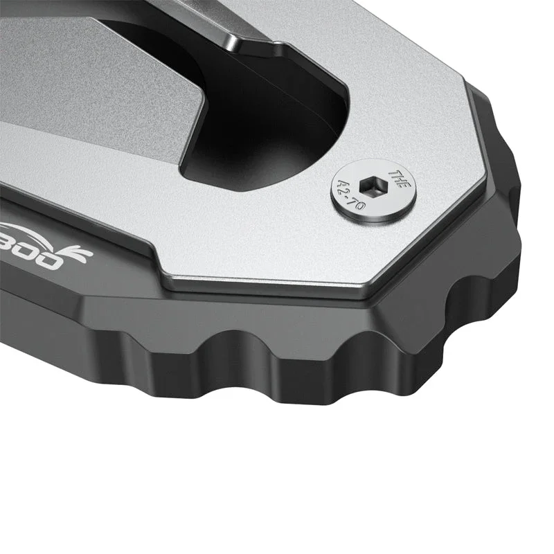 LOBOO Side Stand Extension for Triumph Tiger 900 Rally Pro (2021+) | Off-Road Kickstand Pad - Image 6
