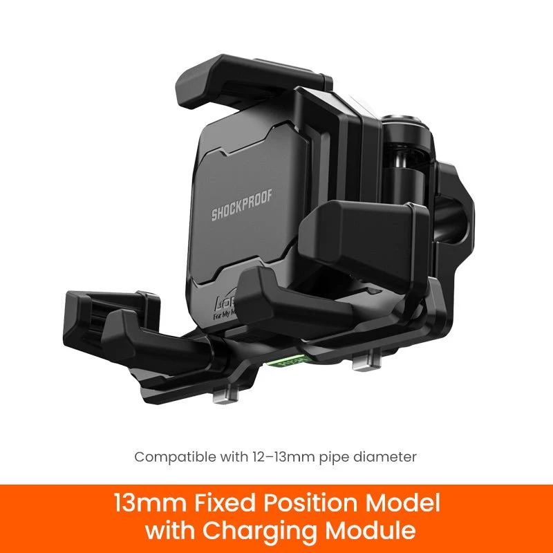 Loboo Phone Holder PH06 Charging (13MM Fitting) - PH06PRO-HC13MM