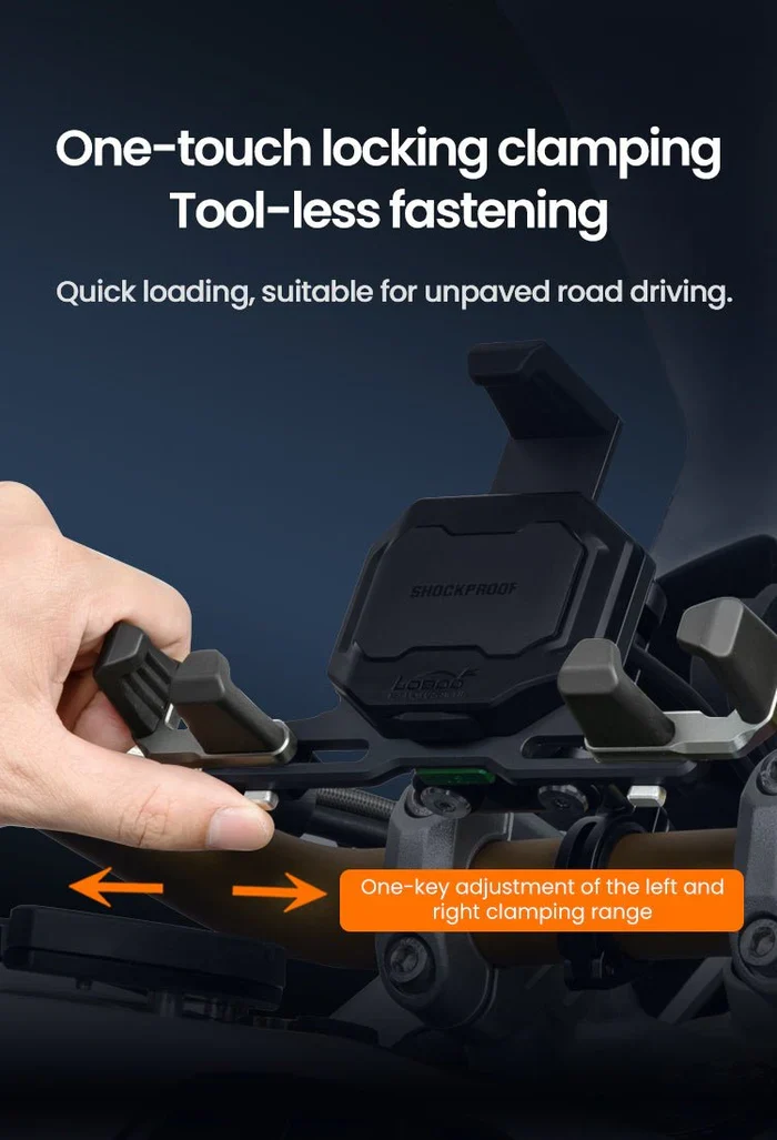 Loboo Phone Holder PH06 Charging (Rearview Mirror Version) - PH06PRO-WXMR - Image 4