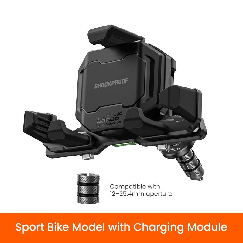 Loboo Phone Holder PH06 Charging (Sports Fitting) - PH06-WXBZS