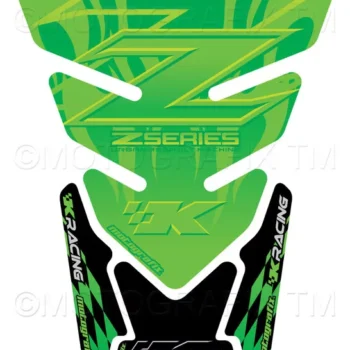 Motografix Kawasaki Z Series Z750 / Z1000 Green Tank Pad Protector (TK009G) - Image 1