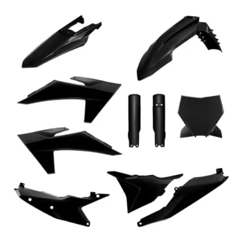 Polisport Full Plastic Kit for KTM SX/SX-F/XC/XC-F - Black - 91288 - Image 1