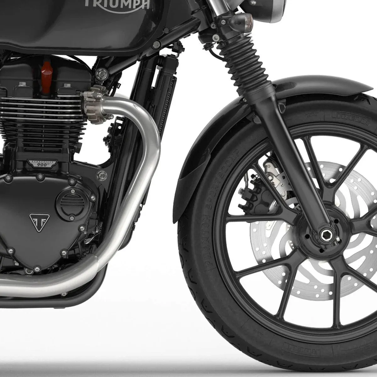 Pyramid Extenda Fenda | Matte Black | Triumph Speed Twin 900 2023>Current - Image 2