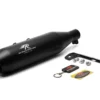 Red Rooster Performance Rumbler Max Header Pipe for Royal Enfield Hunter 350 - Black - Image 1