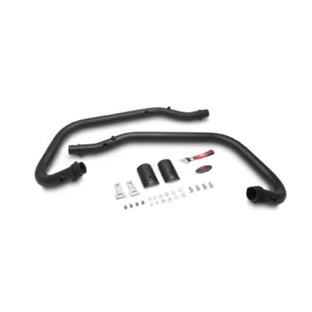 Red Rooster Performance Stainless Steel Header Pipes for Royal Enfield Super Meteor 650 - Black