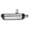 Red Rooster Performance Vertex Slip-On Exhaust for Royal Enfield Himalayan 411 / Scram 411 - Polished - Image 1