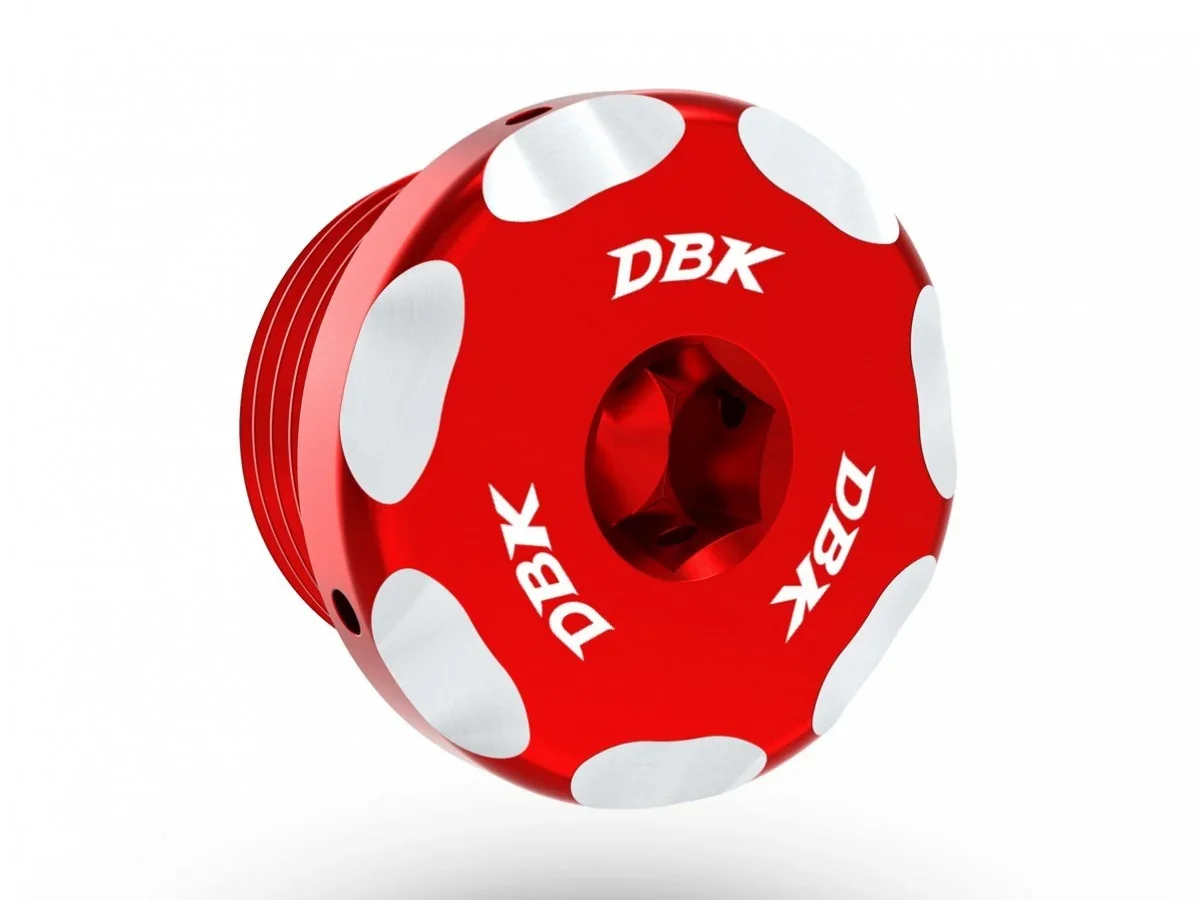 DBK Speacial Parts BMW RED OIL FILLER PLUG - TOO03A - Image 2