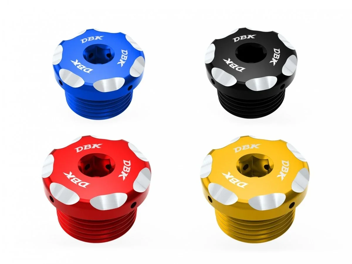 DBK Speacial Parts BMW RED OIL FILLER PLUG - TOO03A - Image 3
