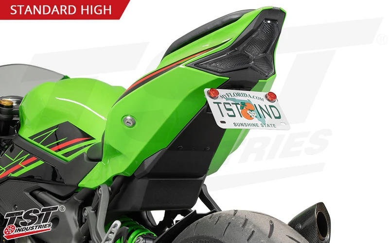 TST Elite-1 High Mount Fender Eliminator for Kawasaki ZX-4RR 2023+ / ZX-4R 2024+ - FE-1020 - Image 2