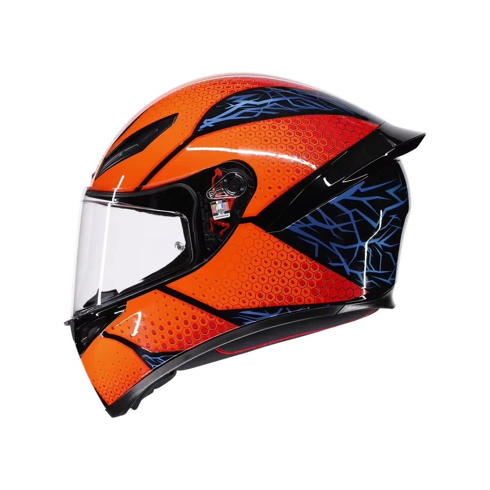 AGV K1 S Speed Armor Black/Orange/Blue Helmet