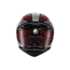 AGV K1 S Speed Armor Matt Black/Grey/Red Helmet - Image 5