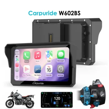Carpuride W602BS - 6" BMW Motorcycle Navigation with Wonder Wheel Sync - Image 1