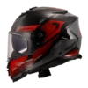 LS2 FF800 STORM II KRONOS RED GREY-06 HELMET - Image 2
