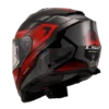 LS2 FF800 STORM II KRONOS RED GREY-06 HELMET - Image 4