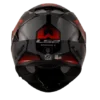 LS2 FF800 STORM II KRONOS RED GREY-06 HELMET - Image 5