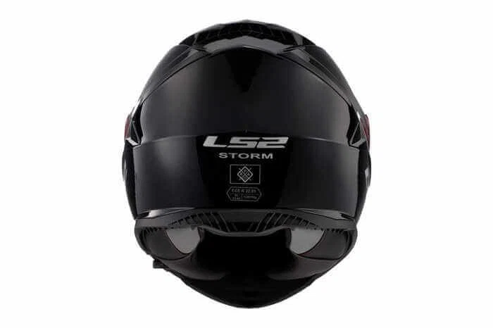 LS2 FF800 Storm II Solid Gloss Black-06 Helmet - Image 3
