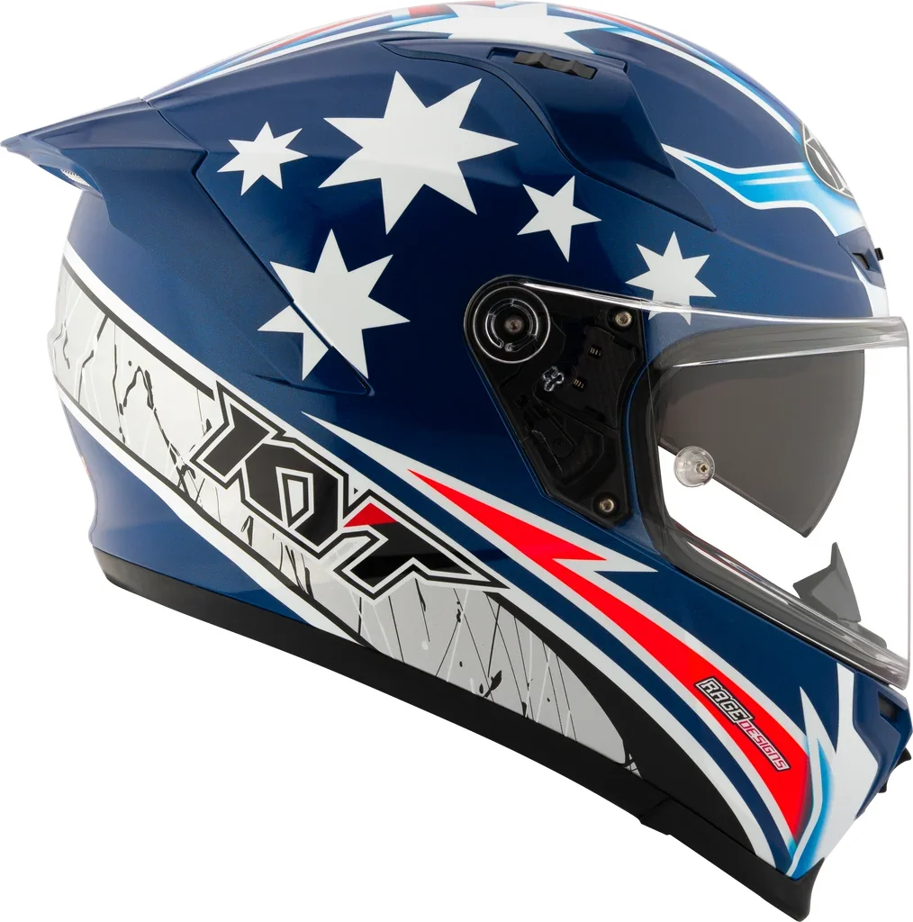KYT Striker SV Brock Parkes Replica Helmet - Image 2