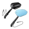 LOBOO Foldable Motorcycle Rearview Mirrors for BMW R1300GS / R1300GS ADV | Anti-Glare - Image 1