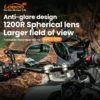LOBOO Foldable Motorcycle Rearview Mirrors for BMW R1300GS / R1300GS ADV | Anti-Glare - Image 3