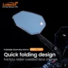 LOBOO Foldable Motorcycle Rearview Mirrors for BMW R1300GS / R1300GS ADV | Anti-Glare - Image 4