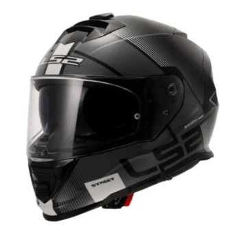 LS2 FF800 STORM II EPIC BLACK WHITE-06 HELMET - Image 1