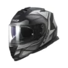 LS2 FF800 STORM II FASTER MATT TITANIUM-06 HELMET - Image 1