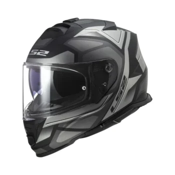 LS2 FF800 STORM II FASTER MATT TITANIUM-06 HELMET - Image 1