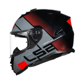 LS2 FF800 STORM II NERVE GL.BLACK H-V YELLOW-06 HELMET - Image 1