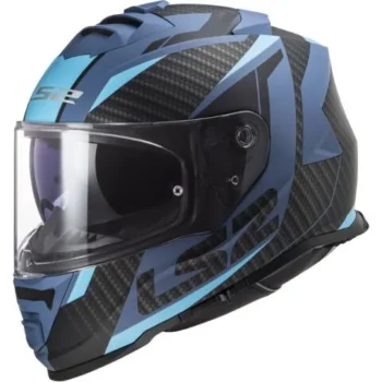LS2 FF800 Storm II Racer Matt Blue-06 Helmet