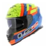 LS2 FF800 STORM II SALVADOR REPLICA BLUE H-V YELLOW.-06 HELMET - Image 1