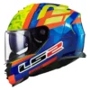 LS2 FF800 STORM II SALVADOR REPLICA BLUE H-V YELLOW.-06 HELMET - Image 2