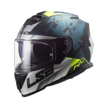 LS2 FF800 STORM II SPRINTER M.SILVER COBALT-06 HELMET - Image 1