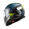 LS2 FF800 STORM II SPRINTER M.SILVER COBALT-06 HELMET - Image 2