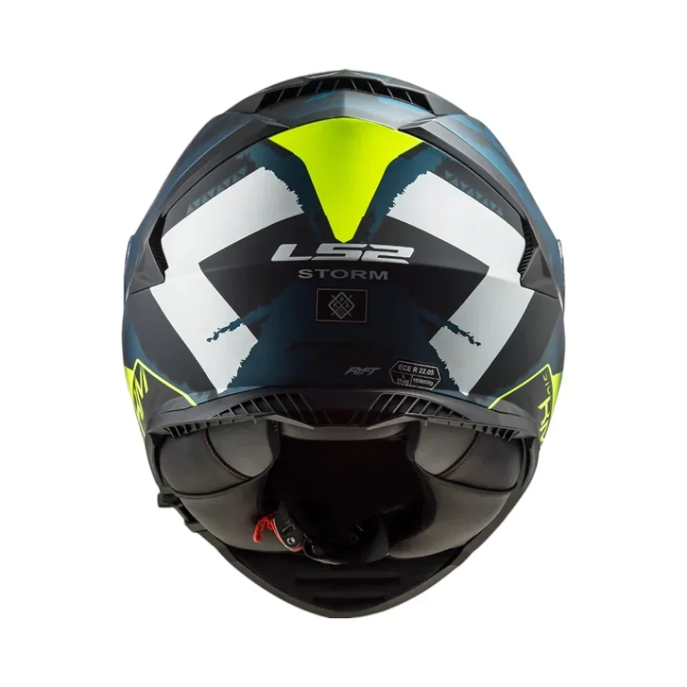 LS2 FF800 STORM II SPRINTER M.SILVER COBALT-06 HELMET - Image 5