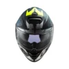 LS2 FF800 STORM II SPRINTER M.SILVER COBALT-06 HELMET - Image 6