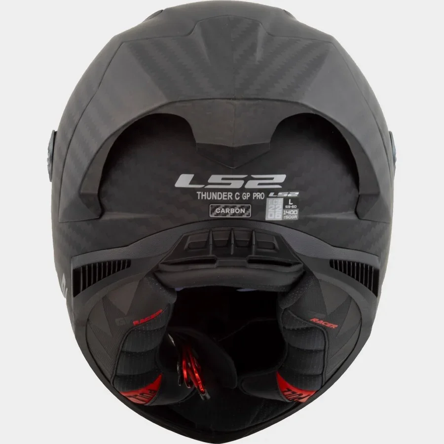 LS2 FF805 THUNDER C GP PRO FIM BLACK HELMET - Image 5