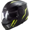 LS2 FF902 SCOPE II MAX BLACK H-VIS YELLOW-06 HELMET - Image 1