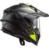 LS2 MX701 C EXPLORER FOCUS M.TITANIUM H-V YELLOW.-06 HELMET - Image 2