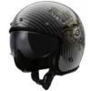 LS2 OF601 BOB II C GLOSS CARBON-06 HELMET - Image 1