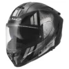 LS2 FF817 CHALLENGER II NITRO BLACK GREY HELMET - Image 1