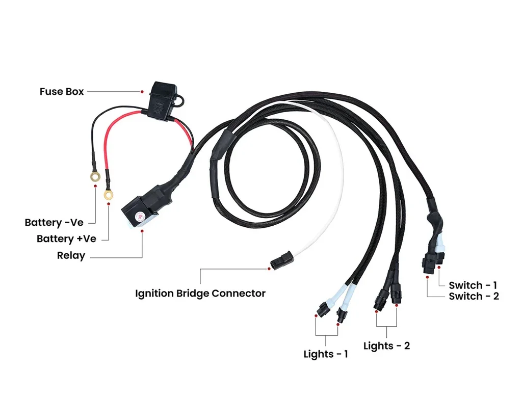 Maddog Dual Wire Harness Pro - MDC-DUAL-PRO - Image 1
