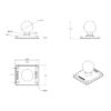 RAMÂ® Ball Adapter with AMPS Plate - B Size - Image 4