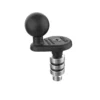 RAM® Motorcycle Fork Stem Wedge Ball Base (12-18mm Holes) - Image 1